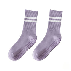 Calcetines Deportivos Antideslizantes | 8 Colores, Algodón Cómodo para Yoga, Pilates y Gimnasio