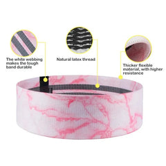 Bandas de Resistencia para Piernas y Glúteos – Yoga, Pilates, Fitness, Entrena en Casa (5pcs)