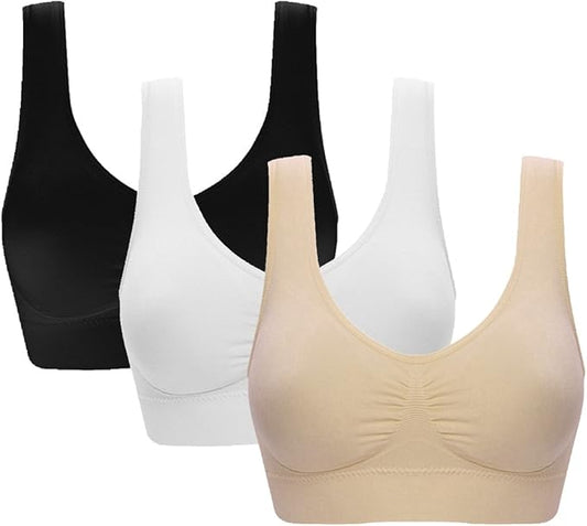 Medium impact sports bra