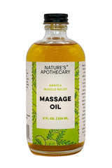 Massage oil with menthol