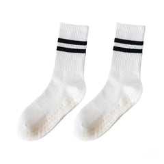 Calcetines Deportivos Antideslizantes | 8 Colores, Algodón Cómodo para Yoga, Pilates y Gimnasio