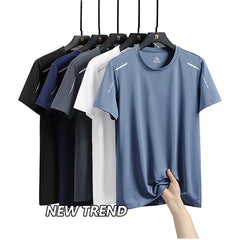 Camiseta Hombre Secado Rápido Verano Gym