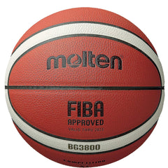 Molten BG3800 Series, Indoor/Outdoor Basketball,Size 7.6 2- Tone Design, Model: BG3800 Basketball